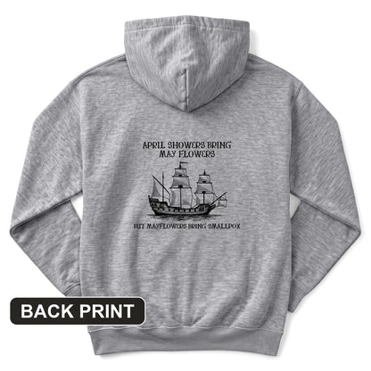 Mayflower Back Print Hoodie