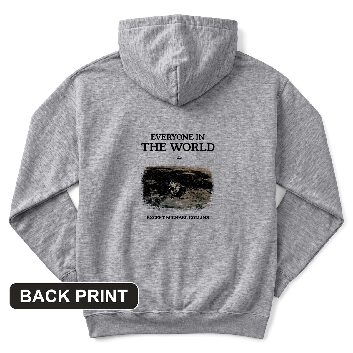 Michael Collins Back Print Hoodie