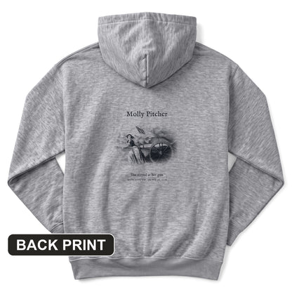 Molly Pitcher Back Print Hoodie