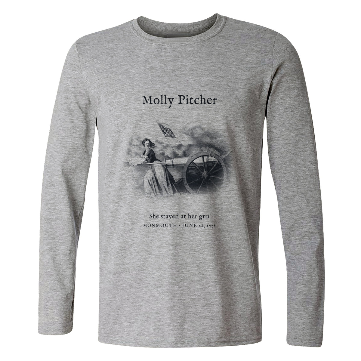 Molly Pitcher Long Sleeve T-Shirt