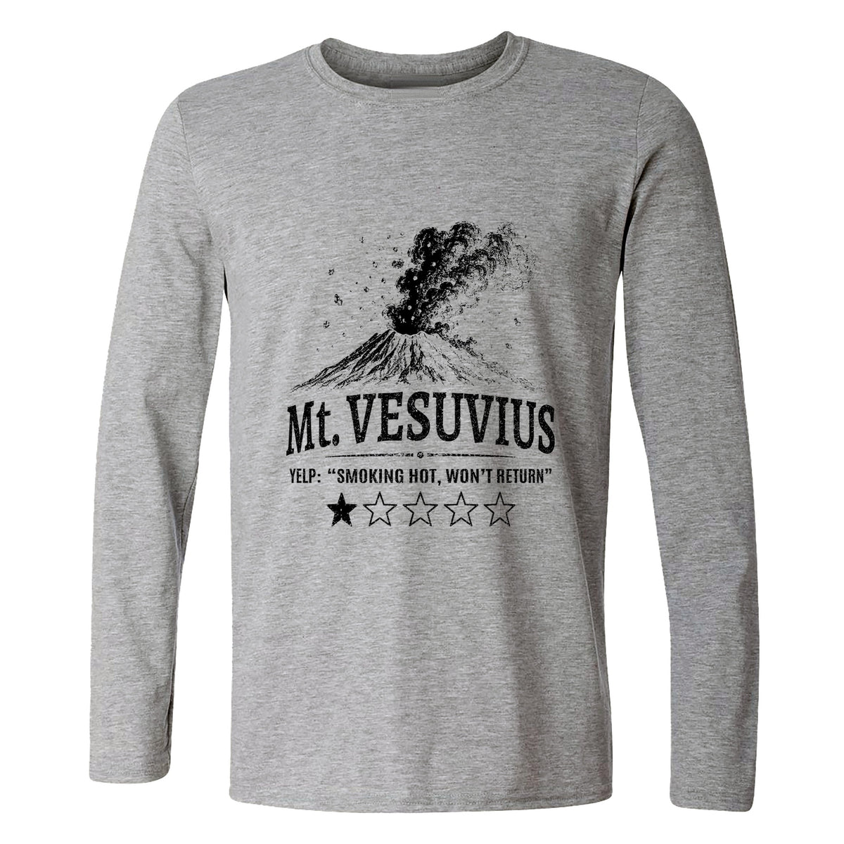 Mount Vesuvius Long Sleeve T-Shirt