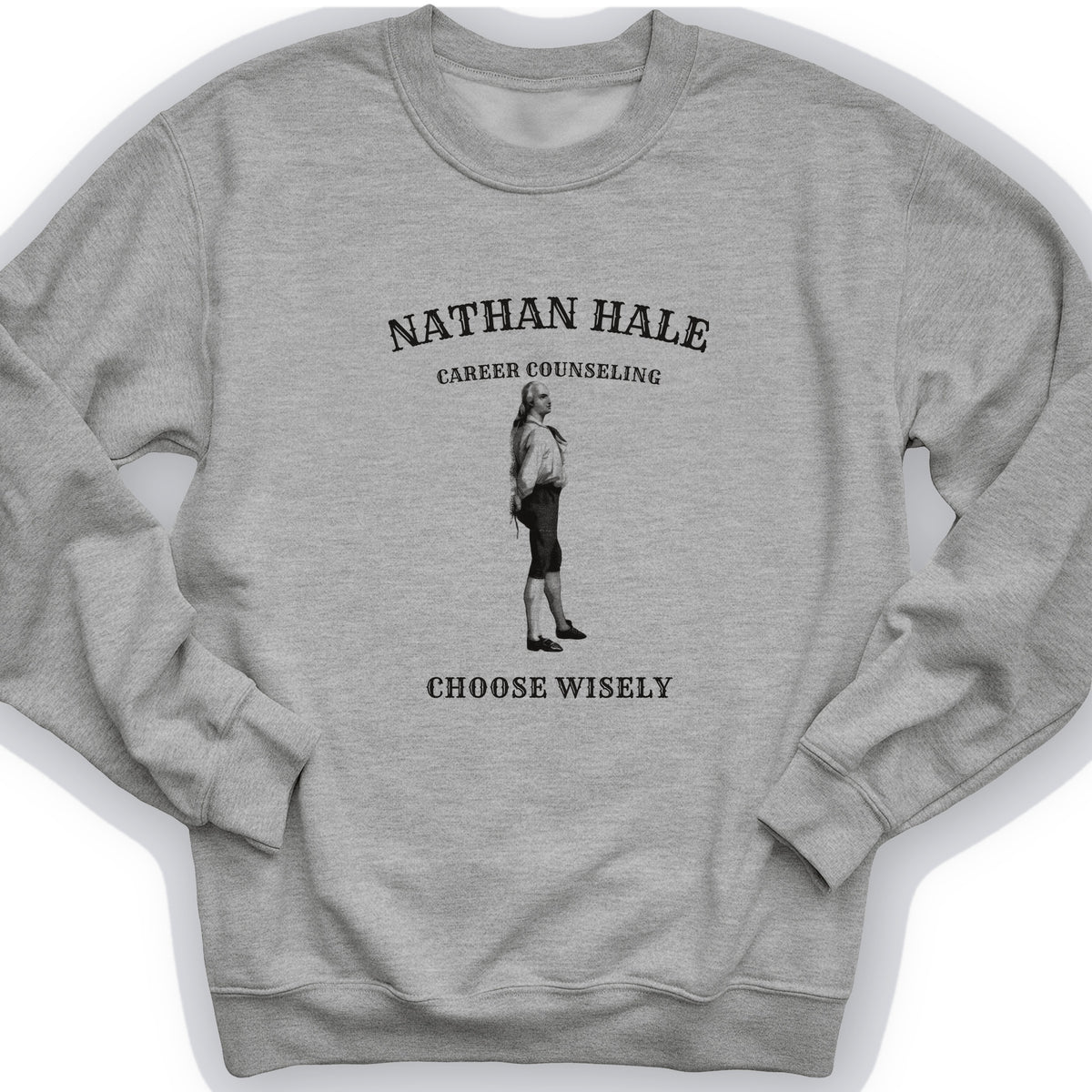 Nathan Hale Career Counseling Crewneck