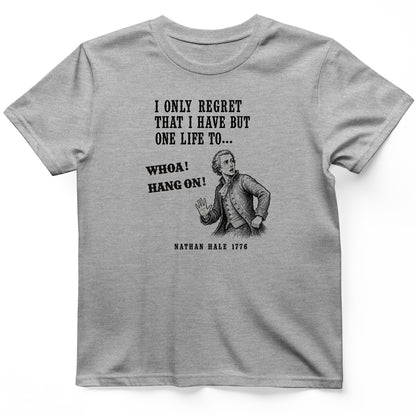 Nathan Hale Whoa Hang On T-Shirt