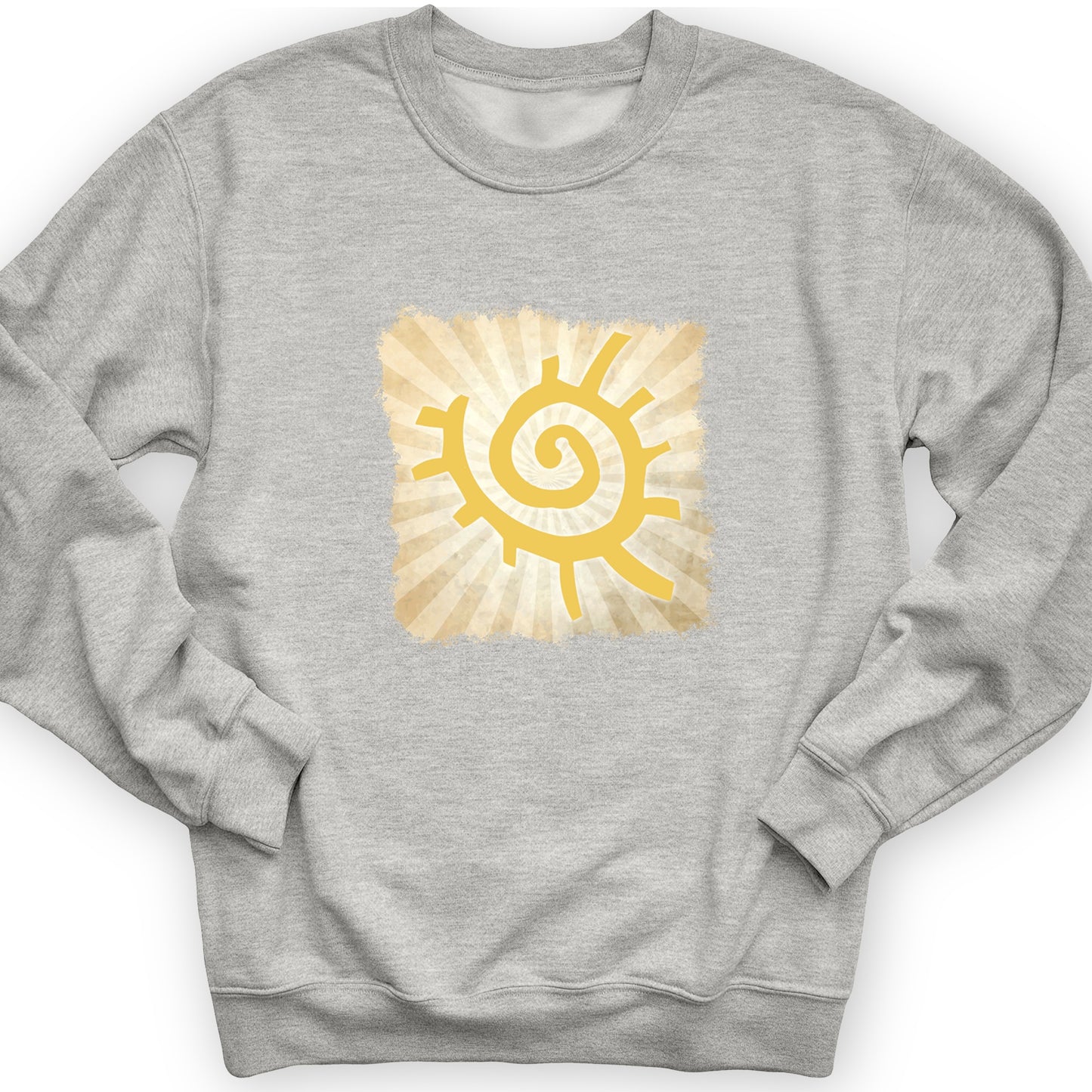 Native American Sun Symbol Crewneck