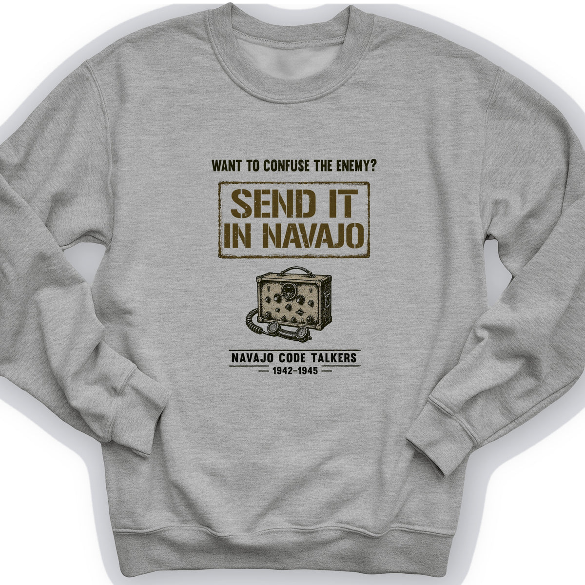 Navajo Code Talkers Crewneck