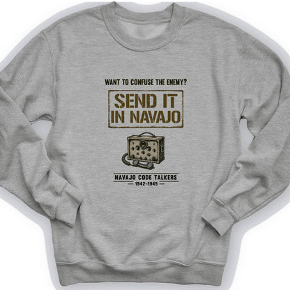 Navajo Code Talkers Crewneck