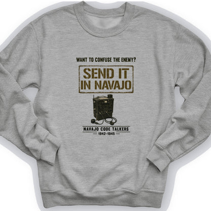 Navajo Code Talkers Crewneck