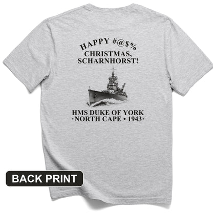 North Cape Scharnhorst Back Print T-Shirt