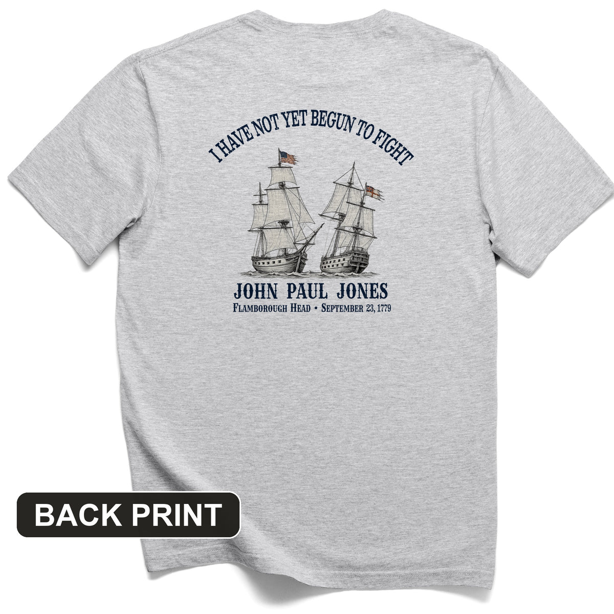 Not Yet Begun to Fight Back Print T-Shirt