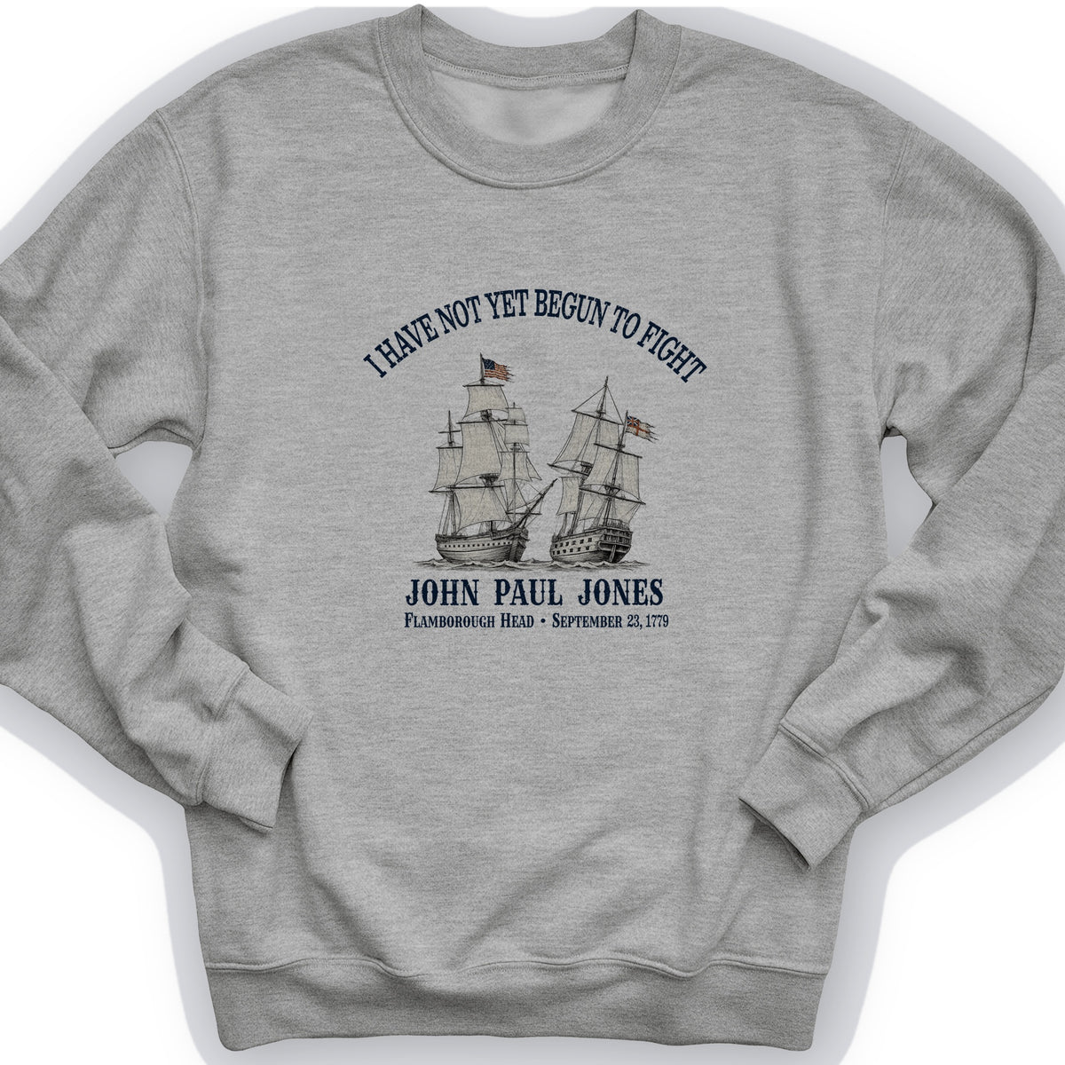 Not Yet Begun to Fight Crewneck