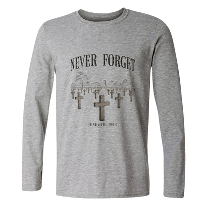 Omaha Cemetery Long Sleeve T-Shirt