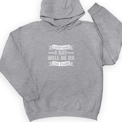 On The Exam Hoodie