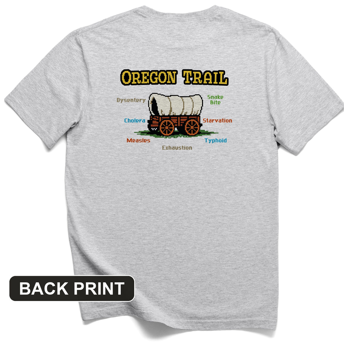 Oregon Trail Back Print T-Shirt