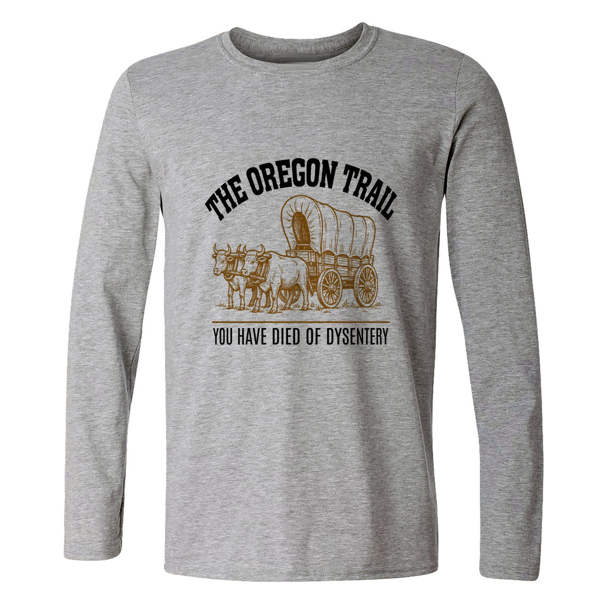 Oregon Trail Dysentery Long Sleeve T-Shirt