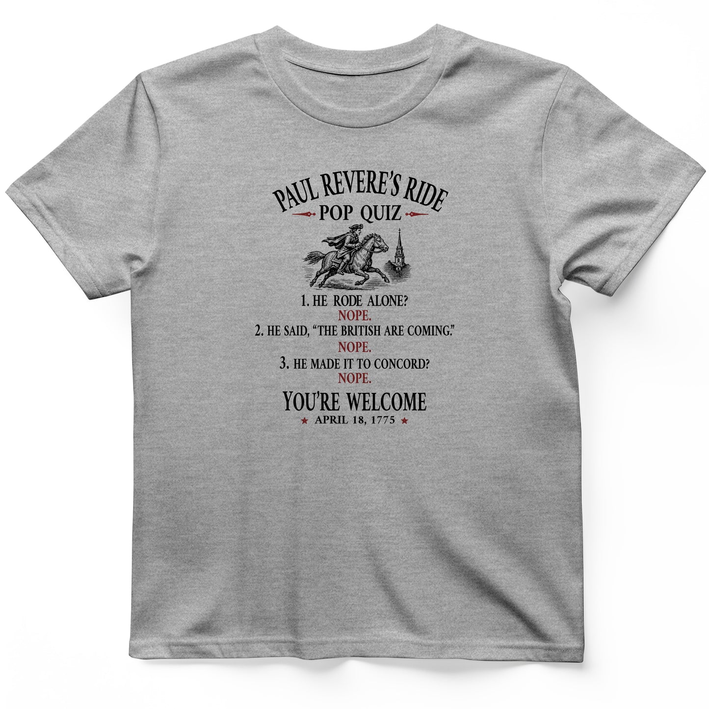 Paul Revere Quiz T-Shirt