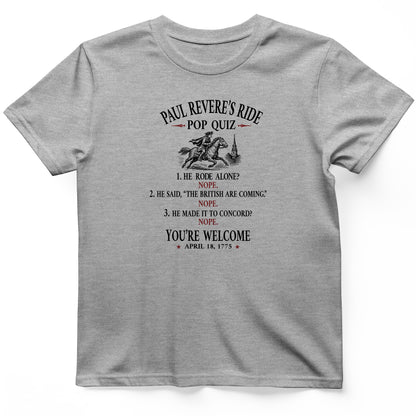 Paul Revere Quiz T-Shirt