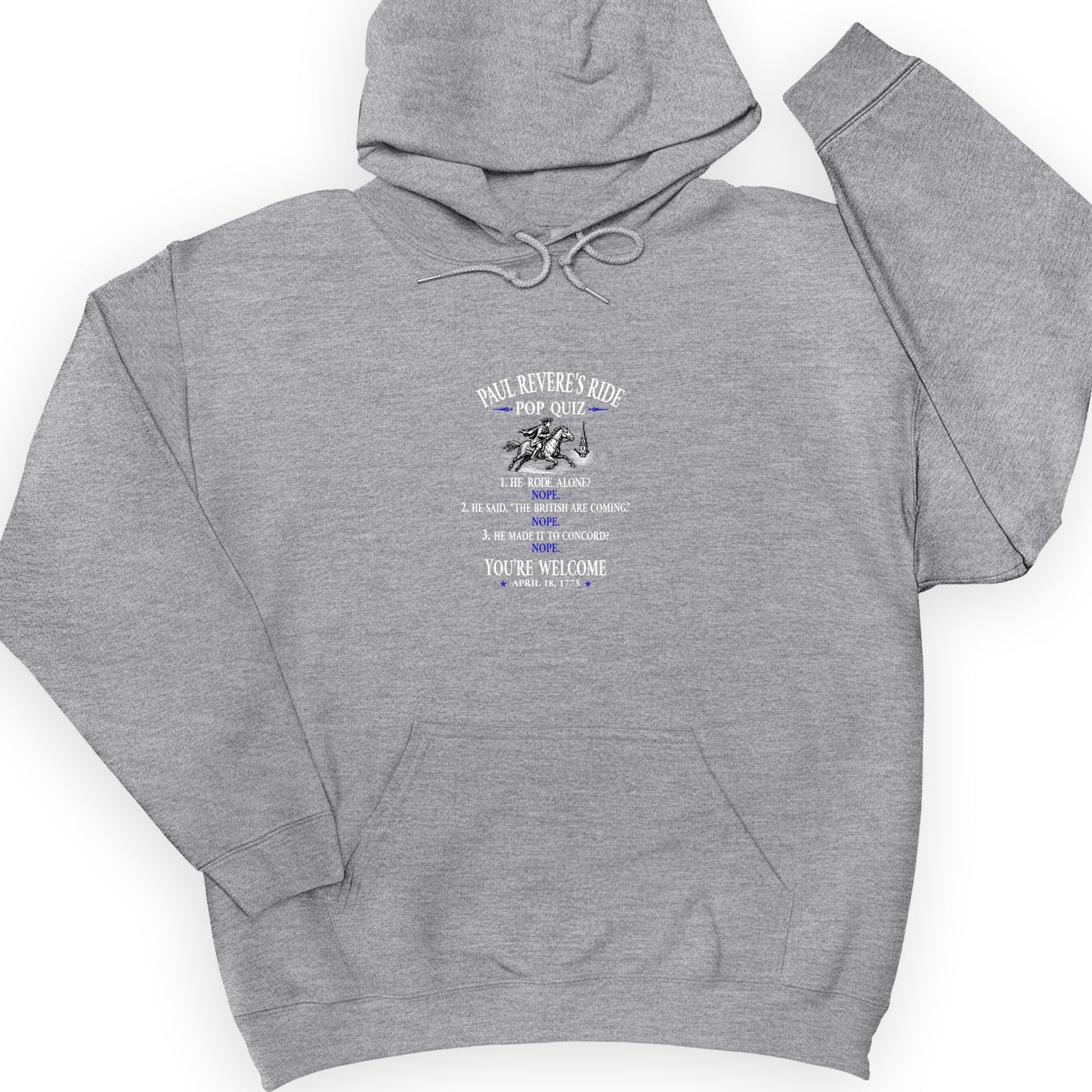 Paul Revere Quiz Hoodie