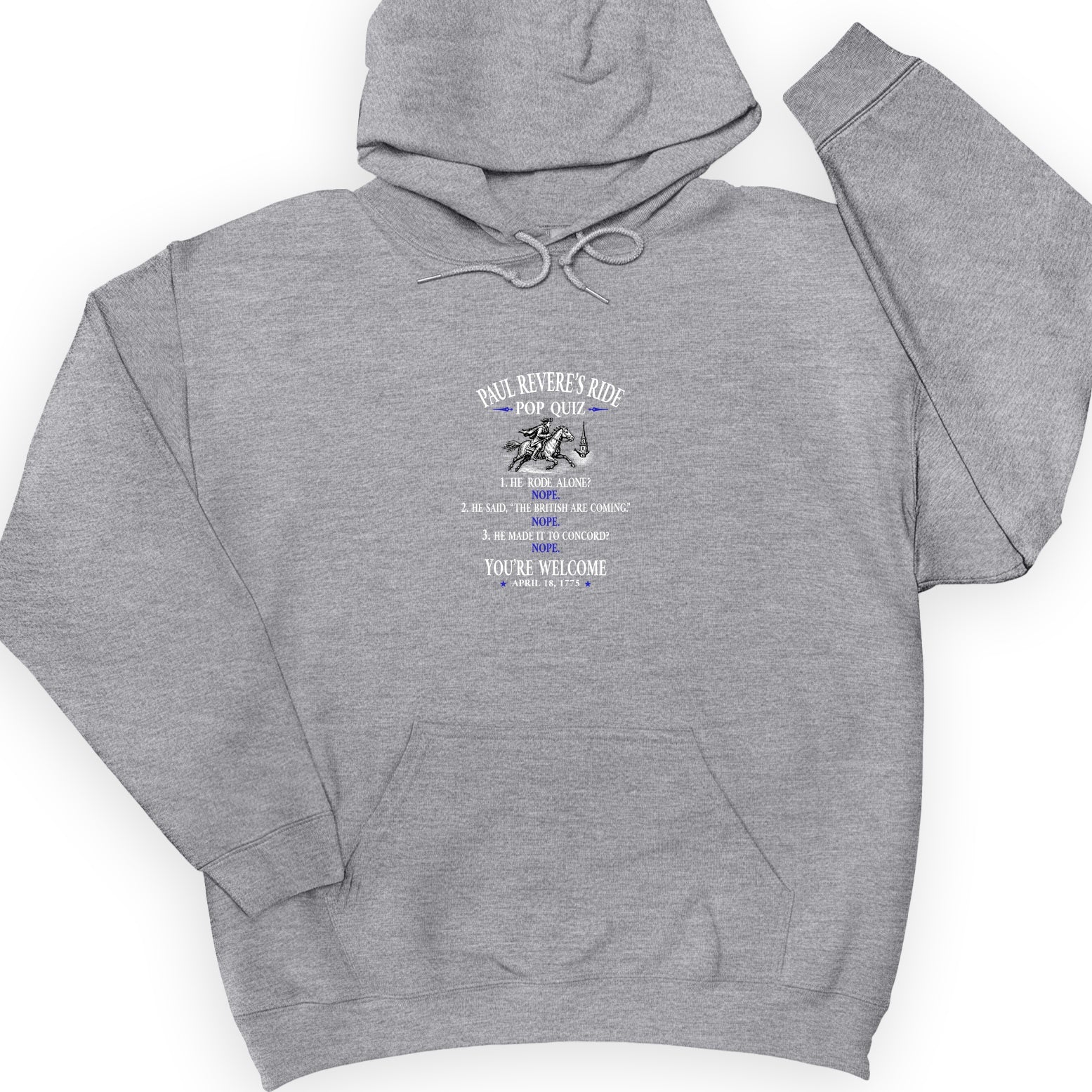 Paul Revere Quiz Hoodie