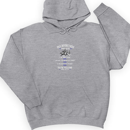 Paul Revere Quiz Hoodie