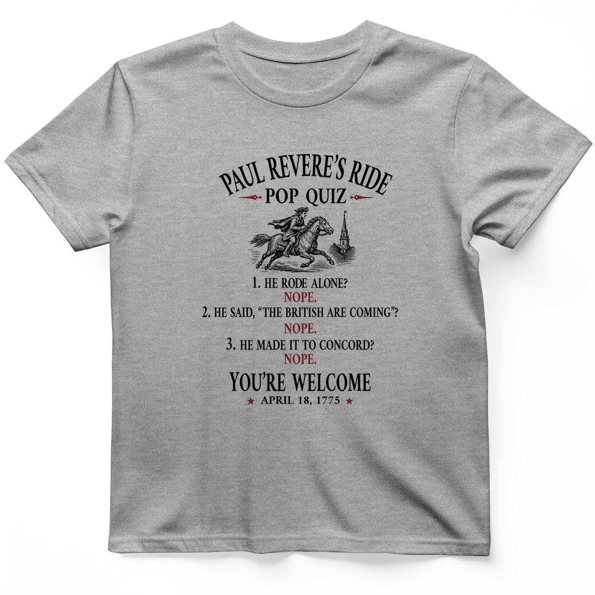 Paul Revere Quiz T-Shirt