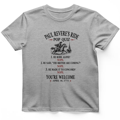 Paul Revere Quiz T-Shirt