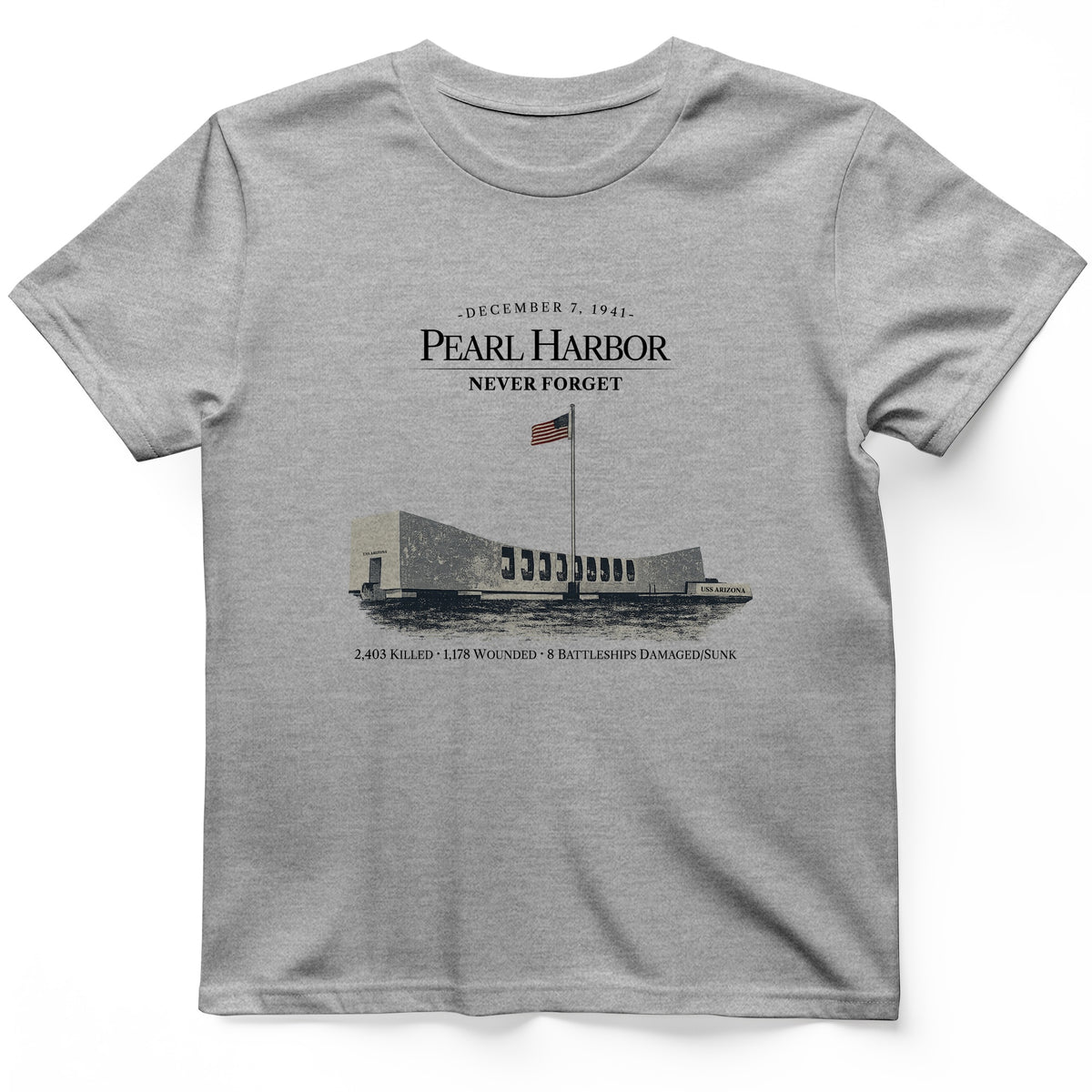 Pearl Harbor - Never Forget T-Shirt