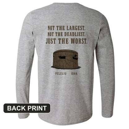 Peleliu Back Print Long Sleeve T-Shirt