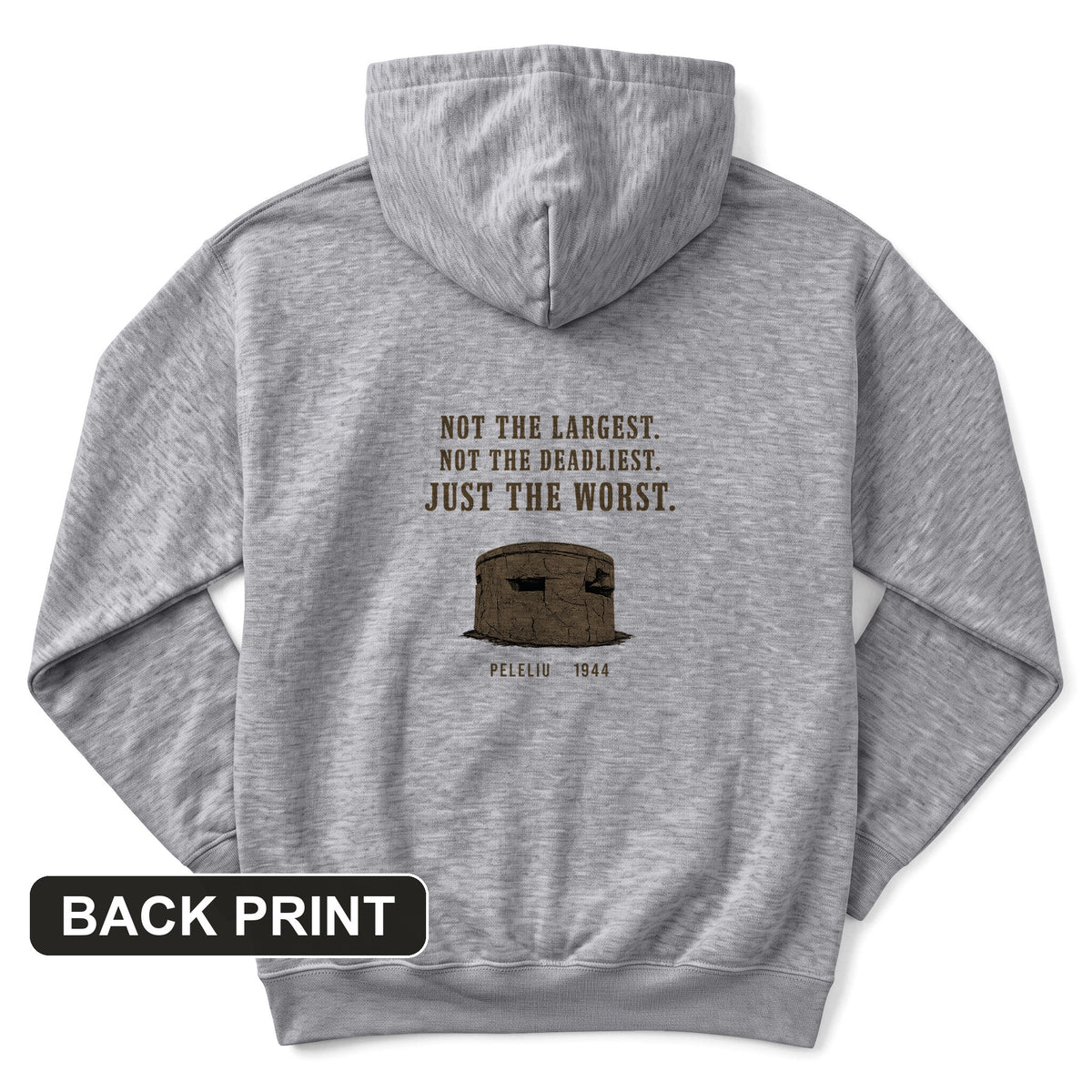 Peleliu Back Print Hoodie