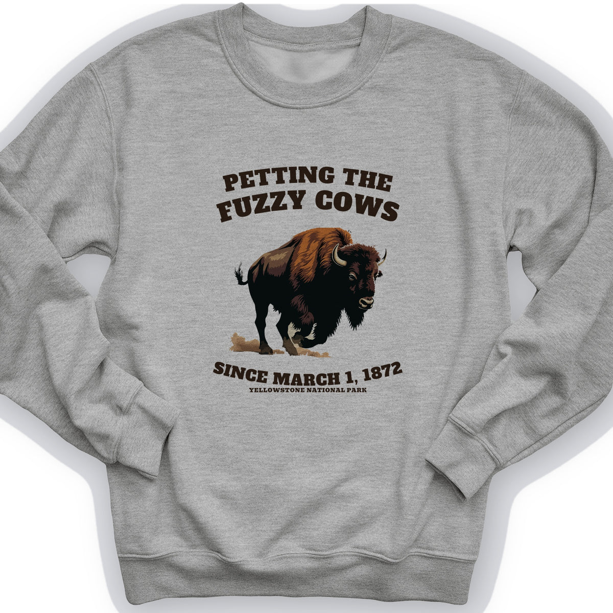 Petting The Fuzzy Cows Crewneck