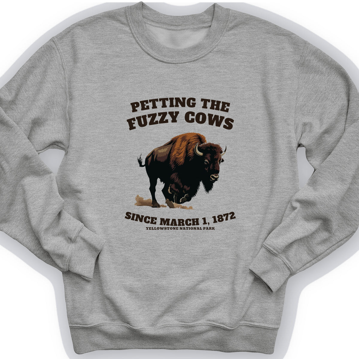 Petting The Fuzzy Cows Crewneck