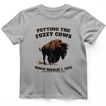 Petting The Fuzzy Cows T-Shirt