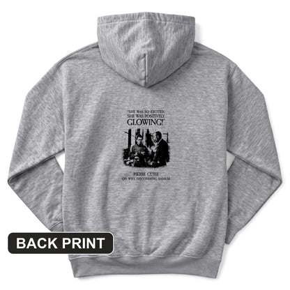 Pierre Curie Back Print Hoodie