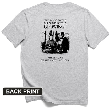Pierre Curie Back Print T-Shirt