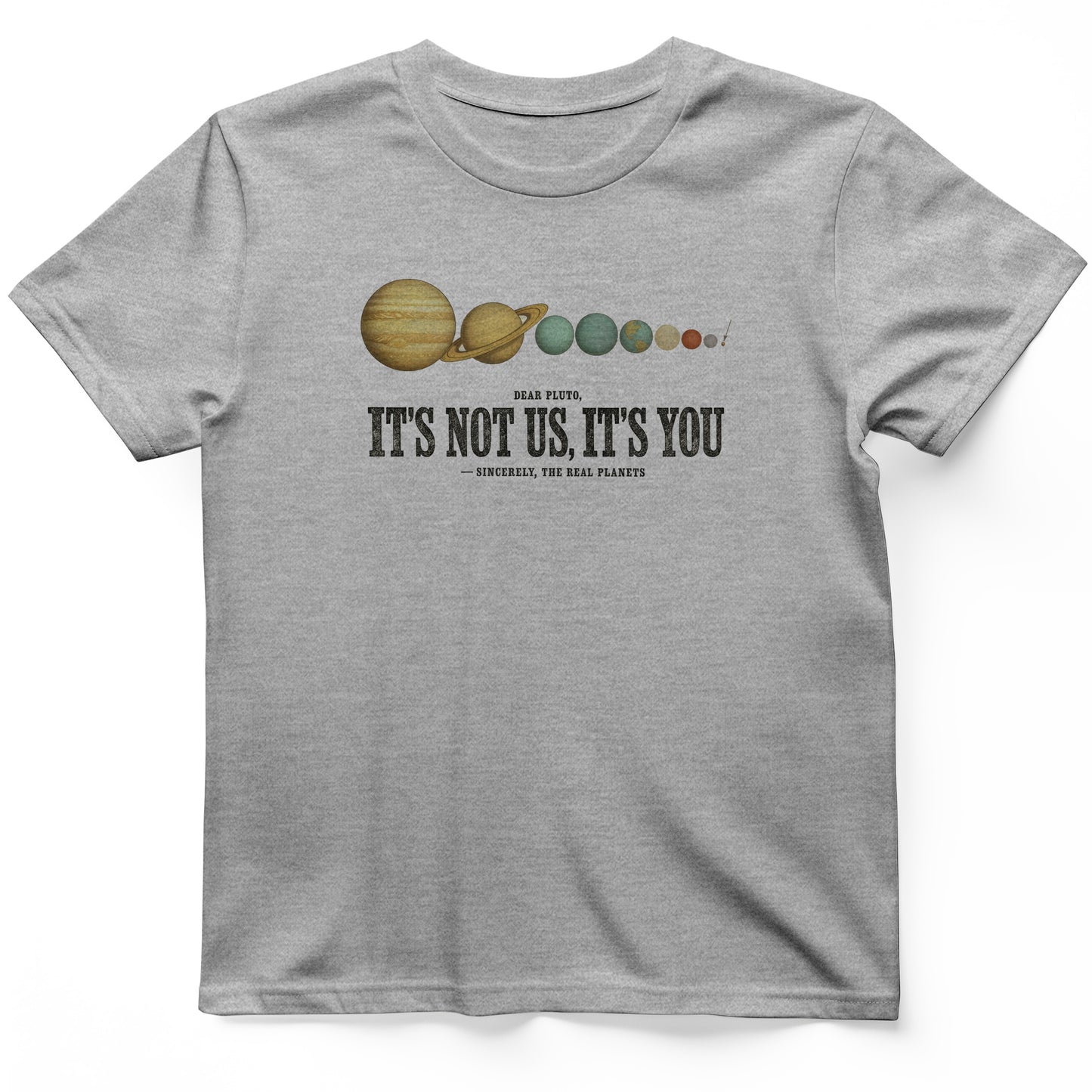 Pluto Its Not Us Its You T-Shirt