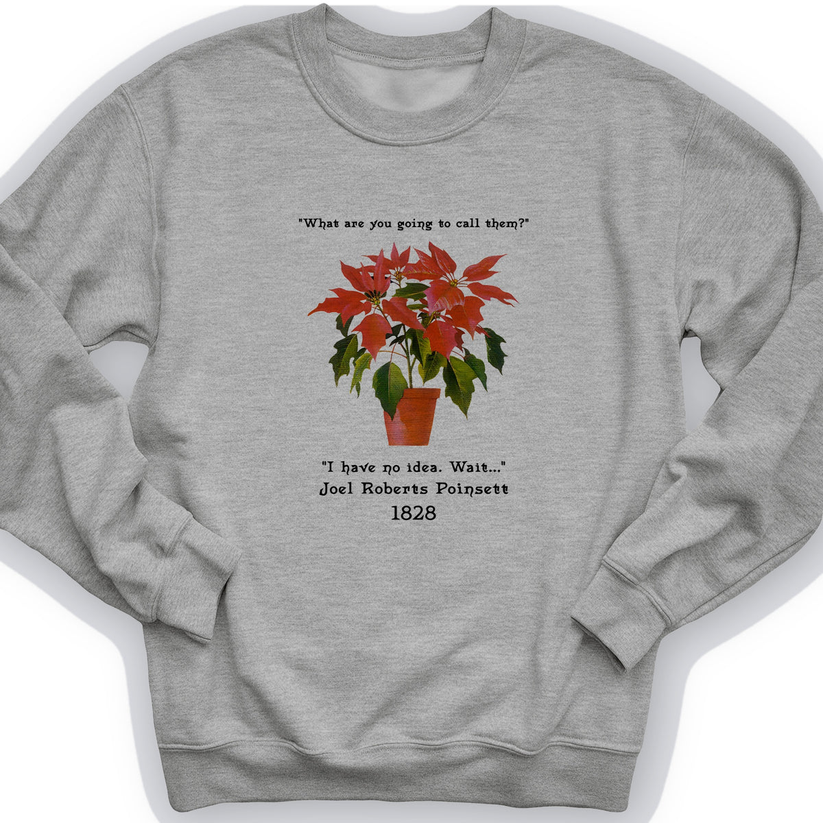 Poinsettias Crewneck
