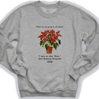 Poinsettias Crewneck