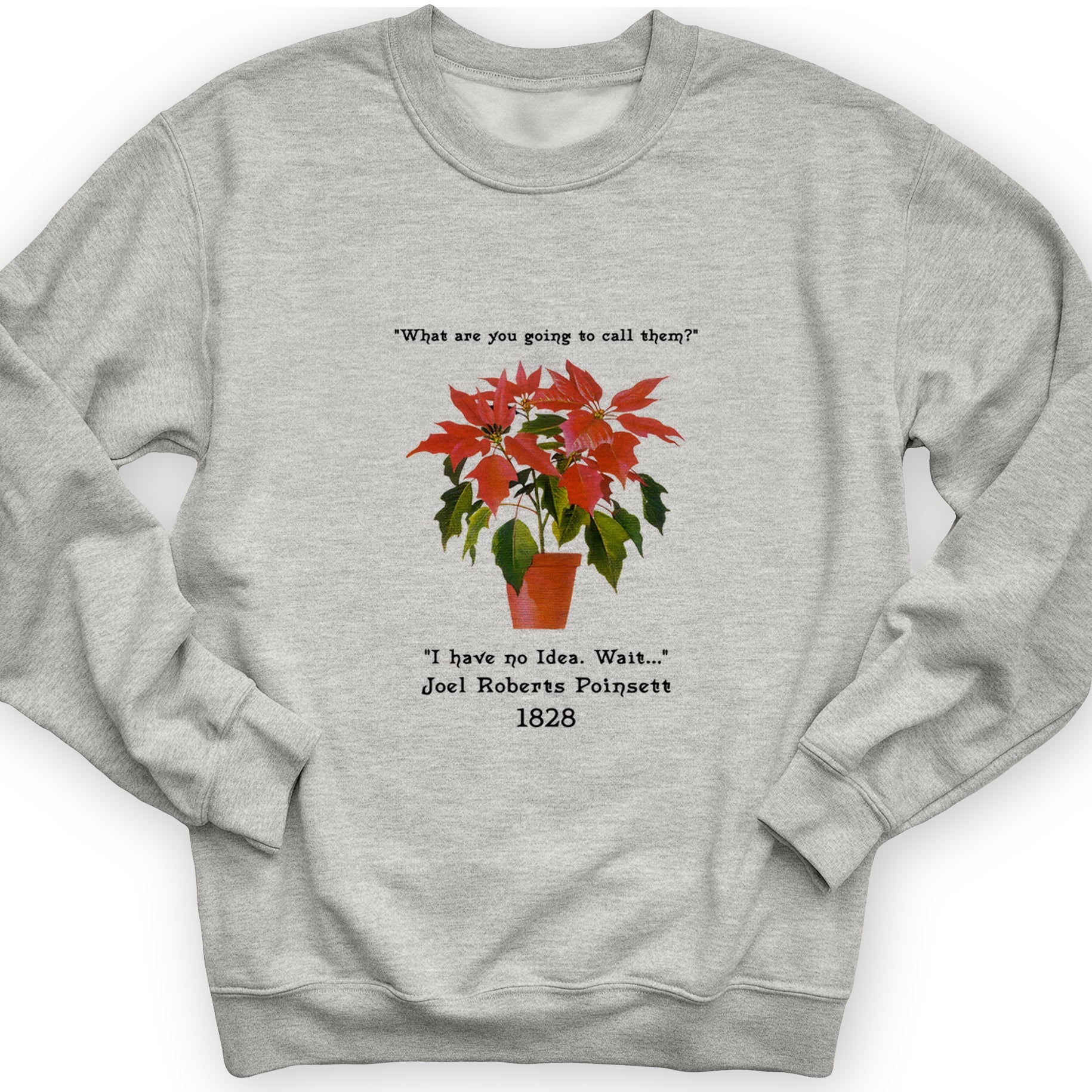 Pointsettias Crewneck