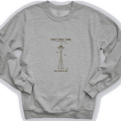Pointy Space Thing Crewneck