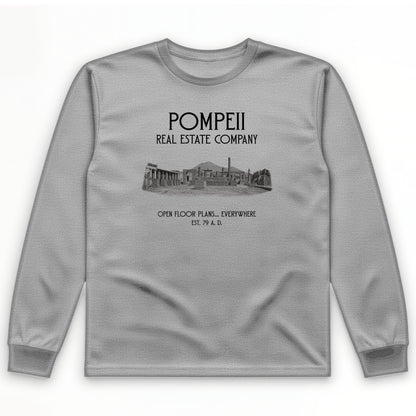 Pompeii Real Estate Long Sleeve T-Shirt