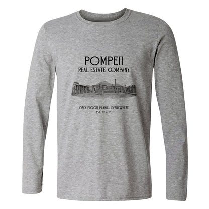 Pompeii Real Estate Long Sleeve T-Shirt