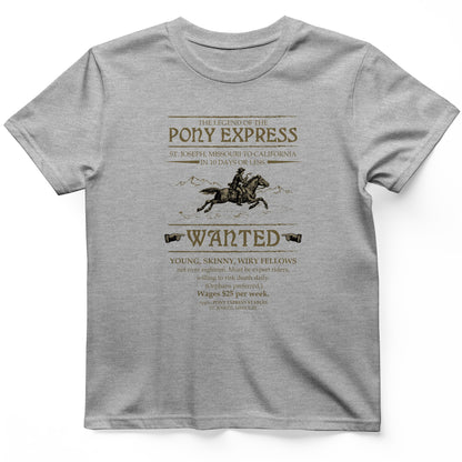 Pony Express Poster T-Shirt