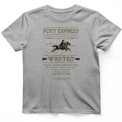 Pony Express Poster T-Shirt