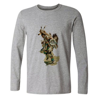 Powwow Dancer Long Sleeve T-Shirt
