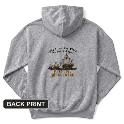 Prestige Worldwide Back Print Hoodie