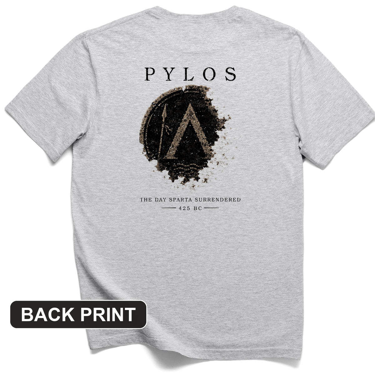 Pylos Back Print T-Shirt