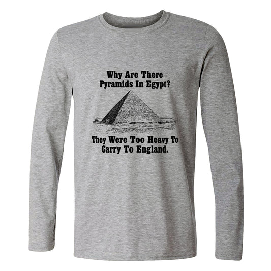 Pyramids in Egypt Long Sleeve T-Shirt