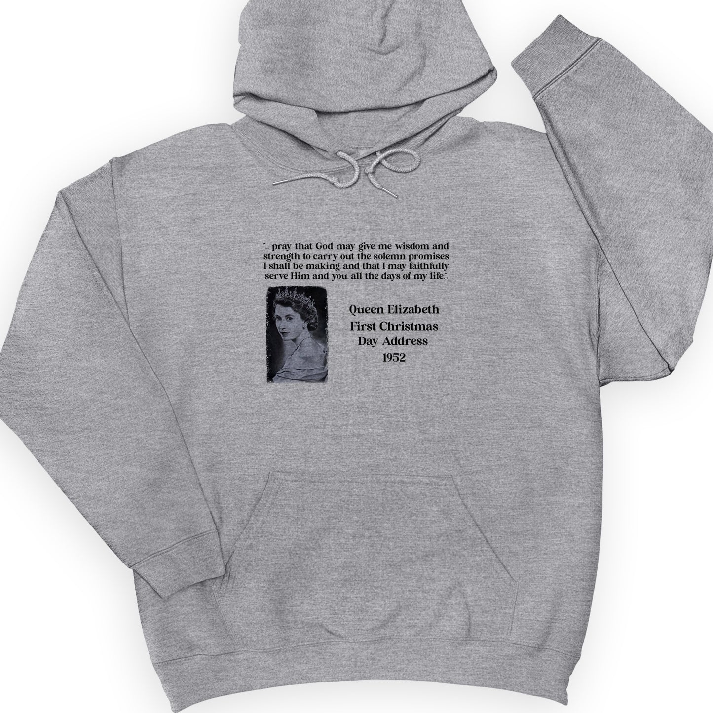 Queen Elizabeth II Xmas Address Hoodie