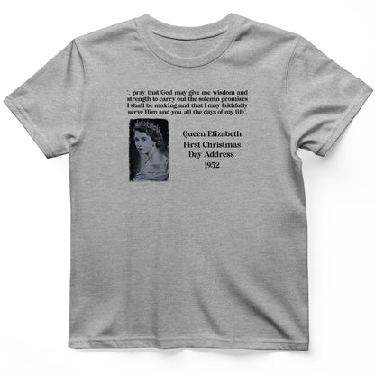 Queen Elizabeth II Xmas Address T-Shirt