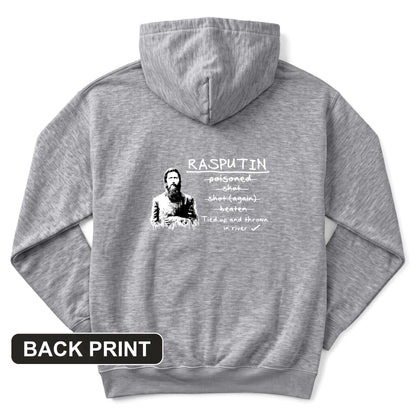 Rasputin Back Print Hoodie