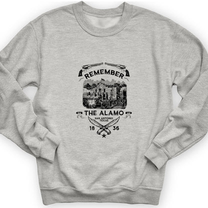 Remember The Alamo 1836 Crewneck